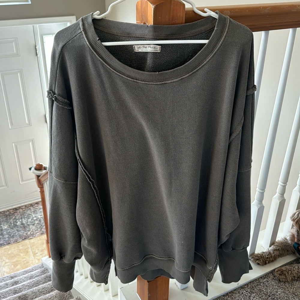 Free people oversized sweatshirt